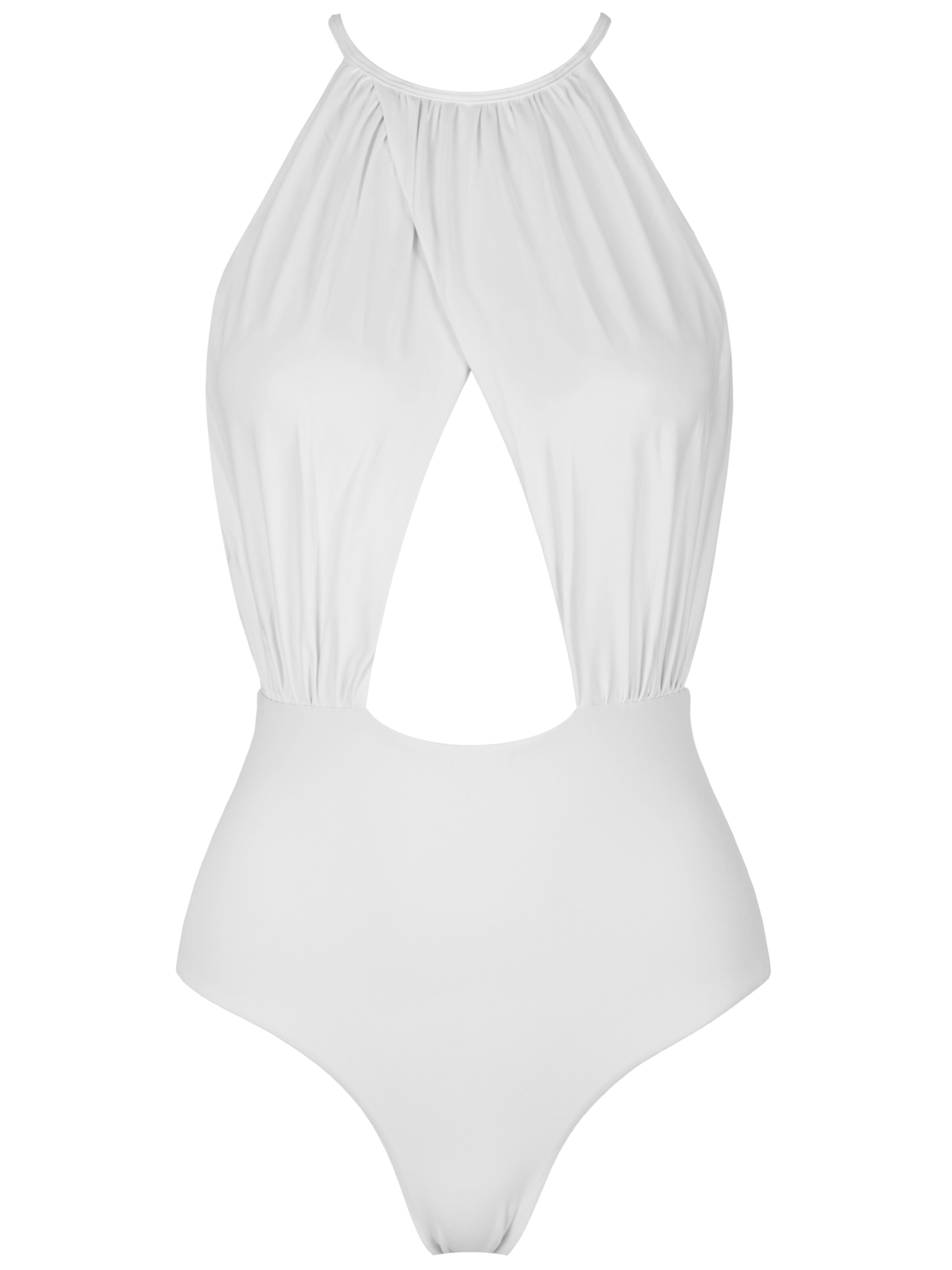 SEA ME SWIM Badeanzug 'BARBADOS' in weiß, Produktansicht