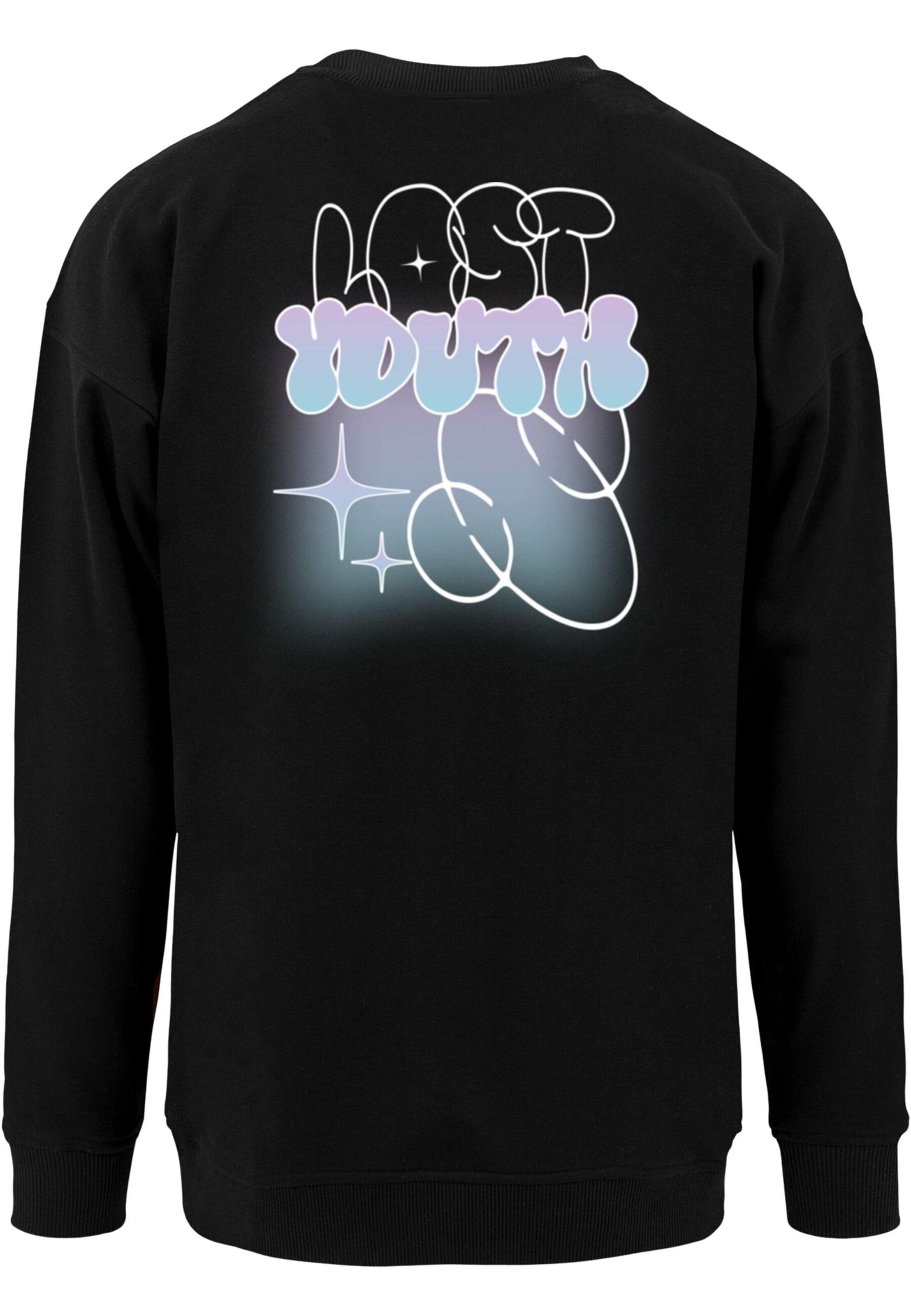 Lost Youth Sweatshirt 'Dreamy Universe' in Black