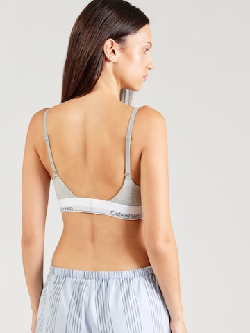 Calvin Klein Underwear Пуш-ап Бюстгальтер в Серый