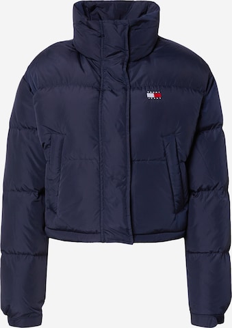mėlyna Tommy Jeans Žieminė striukė: priekis