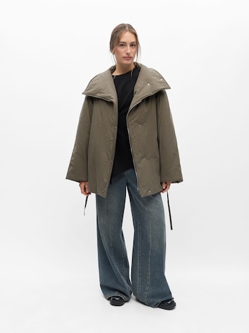 Veste mi-saison 'OBJPinea' OBJECT en gris