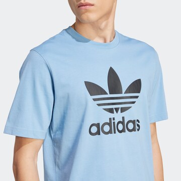 ADIDAS ORIGINALS Тениска 'Adicolor Trefoil' в синьо