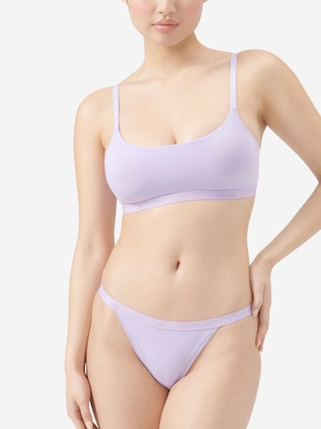 Bustier Soutien-gorge de sport ' Sport Active Essentials Cotton ' ADIDAS ORIGINALS en violet : devant