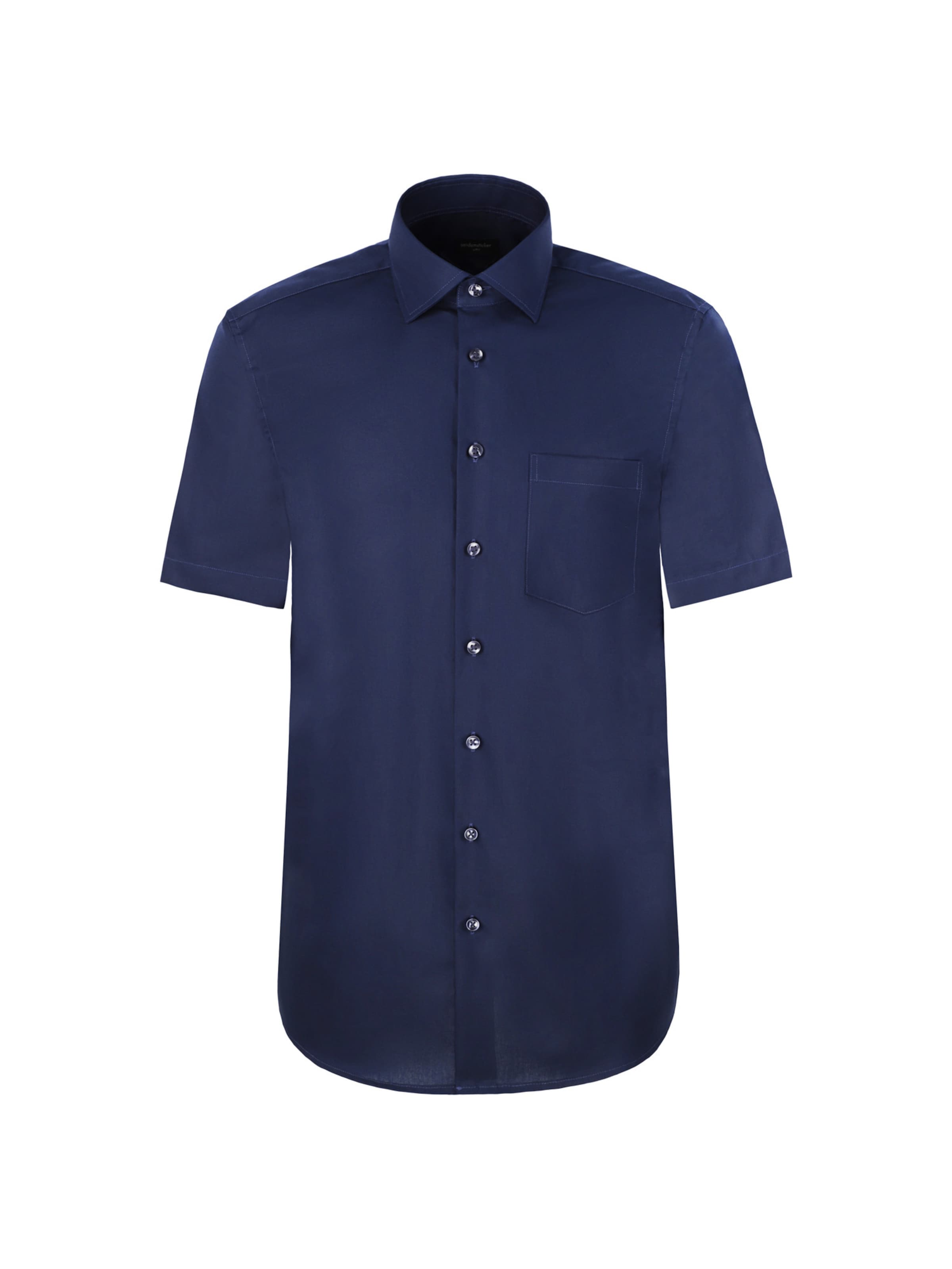 Coupe regular Chemise business SEIDENSTICKER en bleu : devant