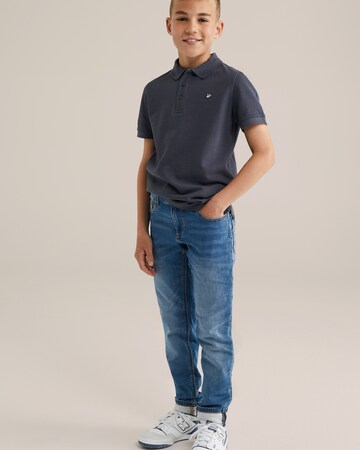 WE Fashion Slim fit Jeans in Blue