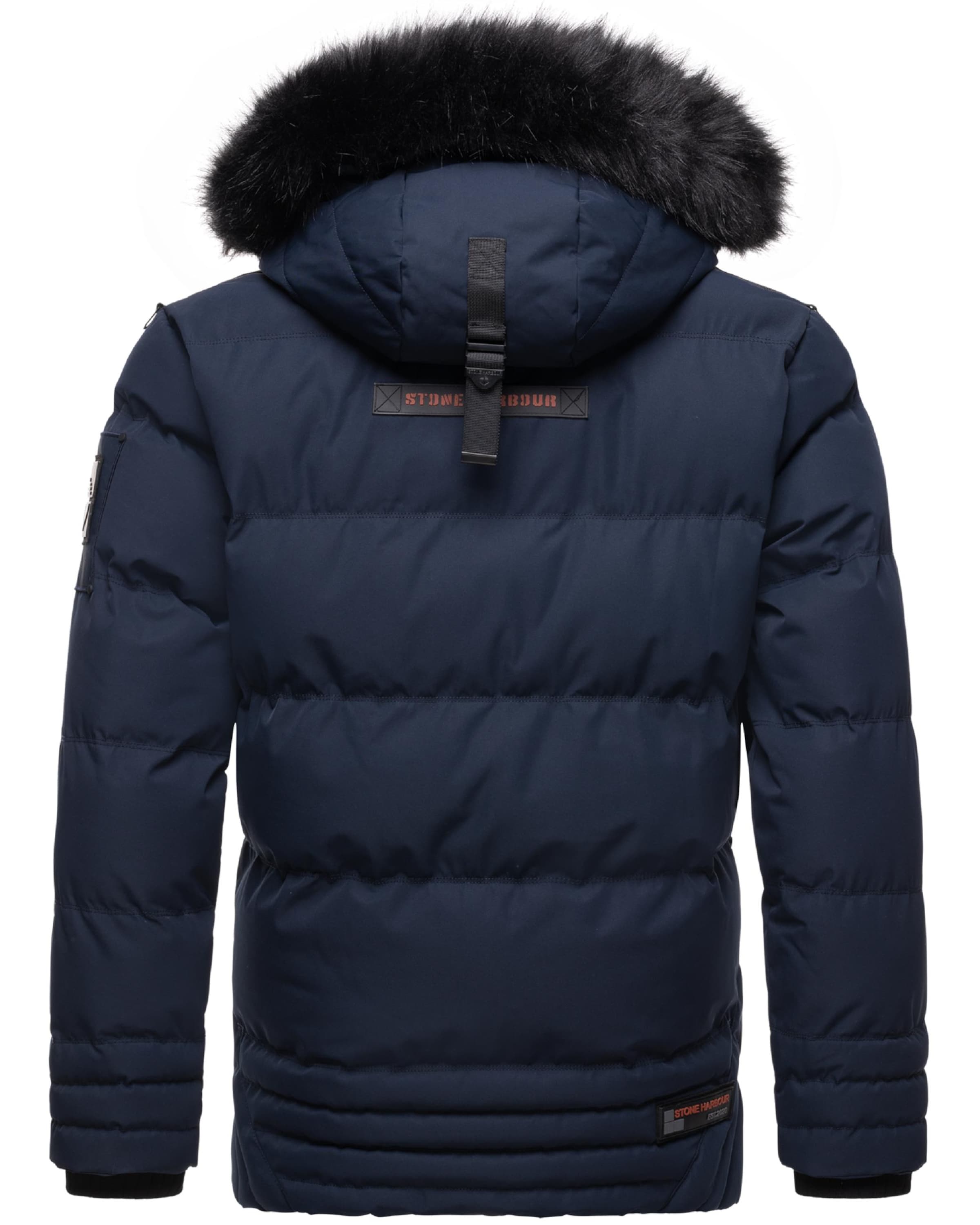 STONE HARBOUR - Chaqueta de invierno 'Romaan' en azul