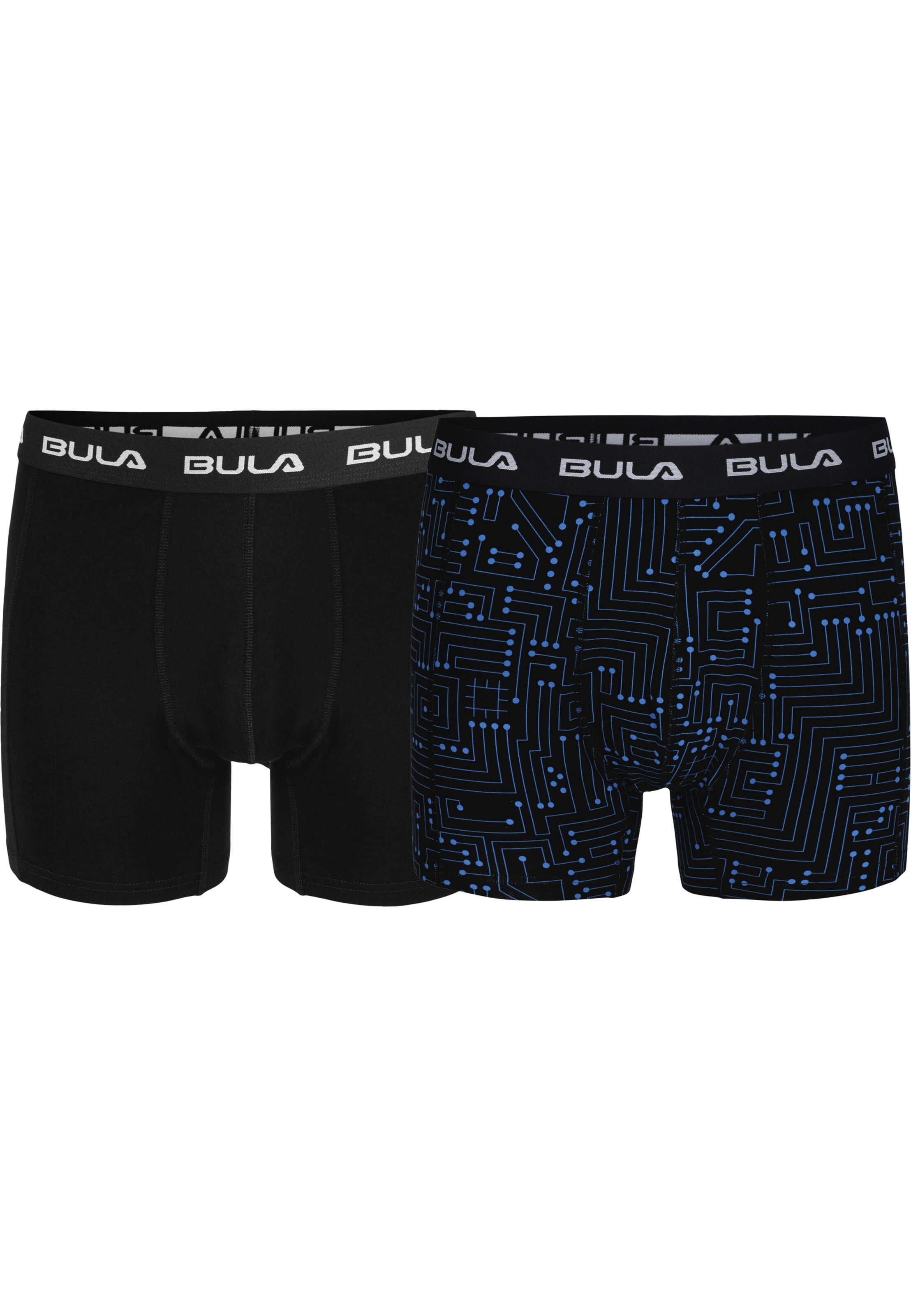 BULA Boxershorts in Schwarz: Vorderseite