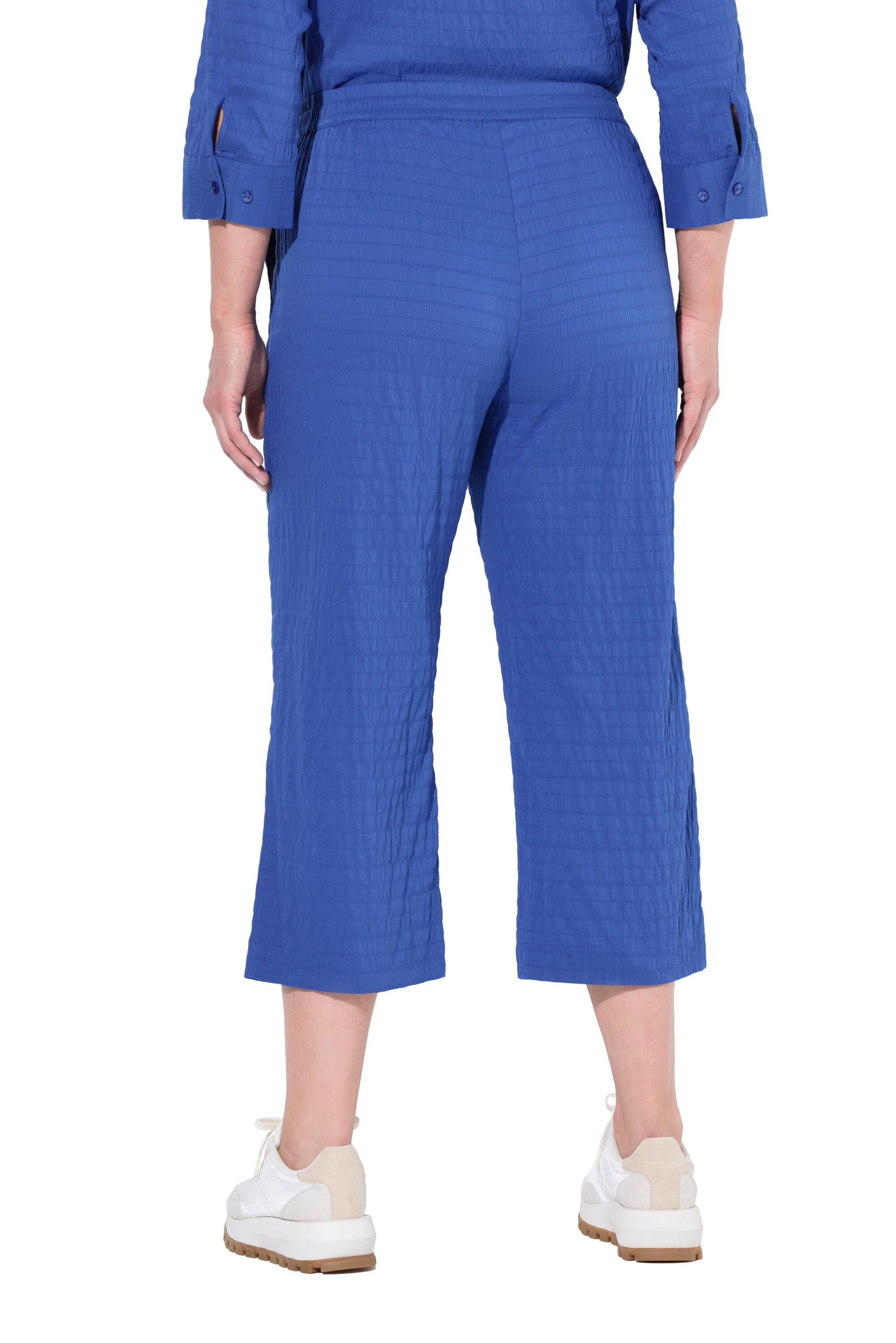 Ulla Popken Loosefit Hose in Blau
