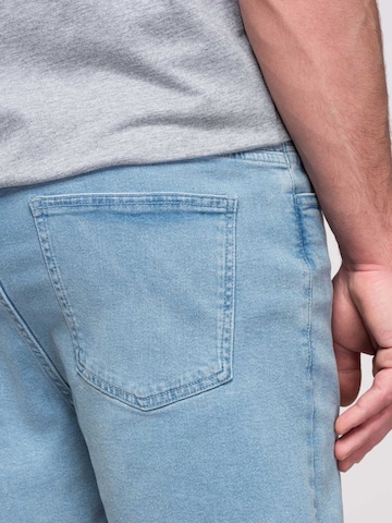 Ombre regular Jeans i blå