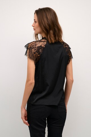 Cream Blouse 'Nola' in Black