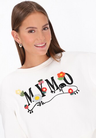 Sweat-shirt MYMO en blanc