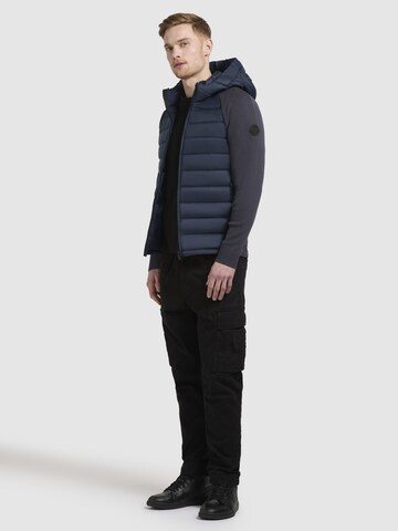 khujo Jacke 'NILON' in Blau