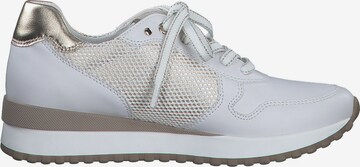 Sneaker low de la MARCO TOZZI pe alb