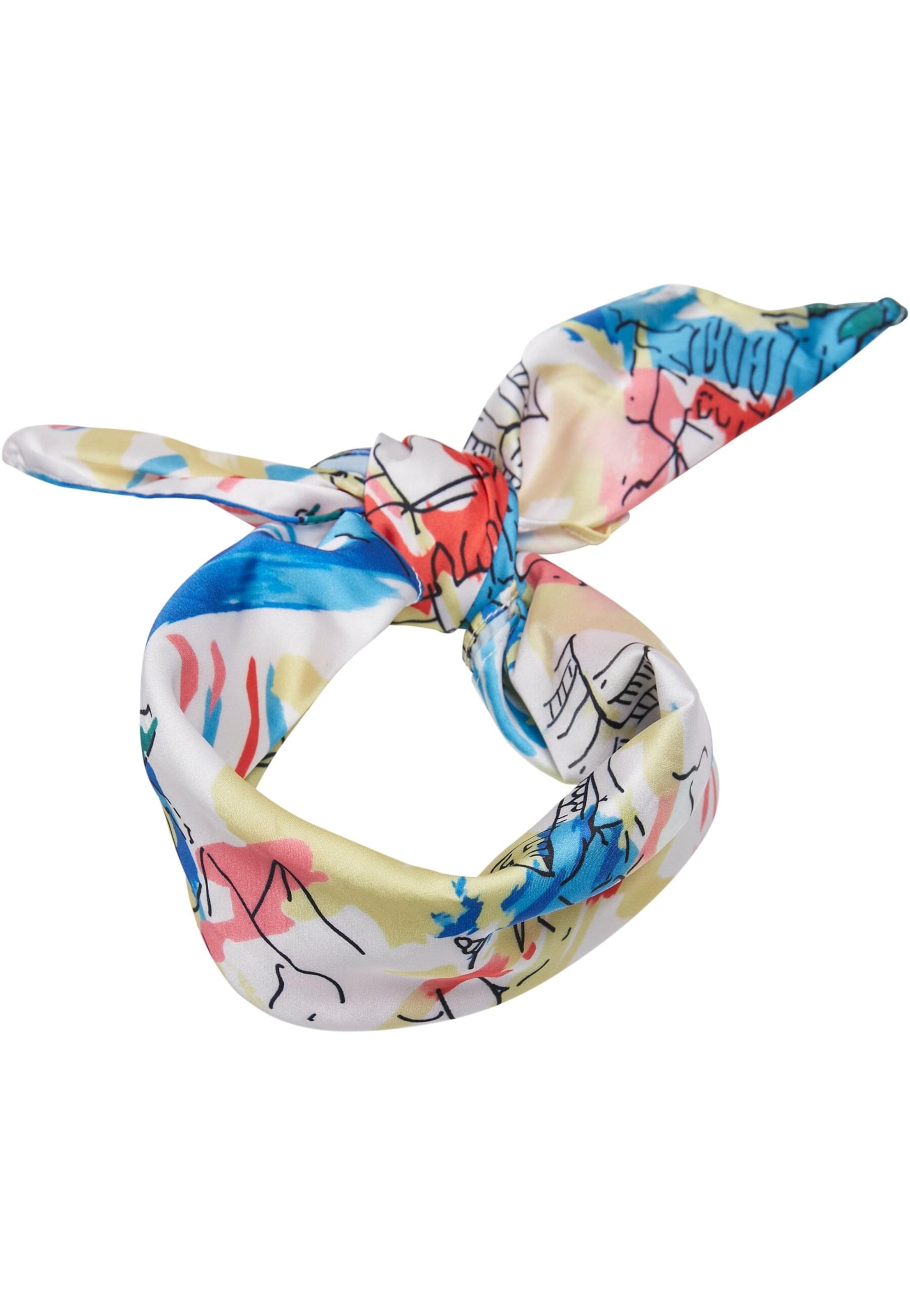 Foulard Urban Classics en jaune : devant