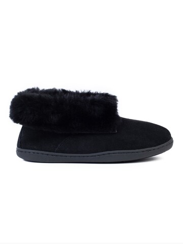 Pantoufle Minnetonka en noir