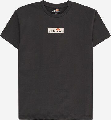 melns ELLESSE T-Krekls 'Tenio': no priekšpuses