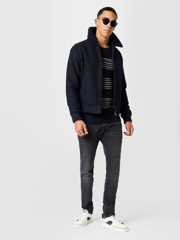 JACK & JONES Φθινοπωρινό και ανοιξιάτικο μπουφάν 'KEITH' σε μπλε