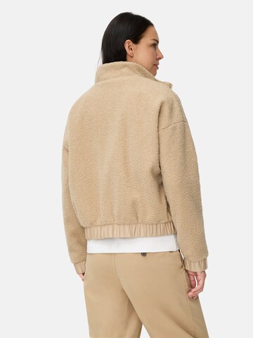 CAMEL ACTIVE Teddy Blouson mit Stehkragen und 2-Wege-Reißverschluss in Beige