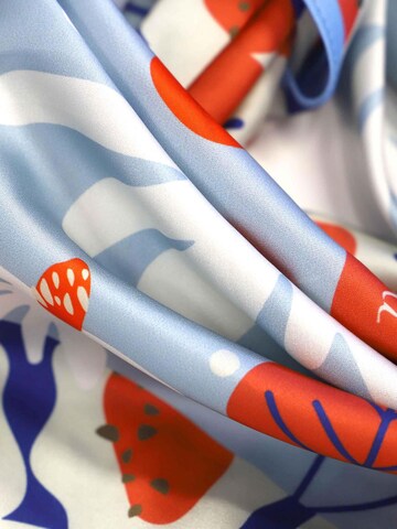 Amichi - Chal 'Pañuelo para mujer Dakhla cuadrado' en Mezcla de colores