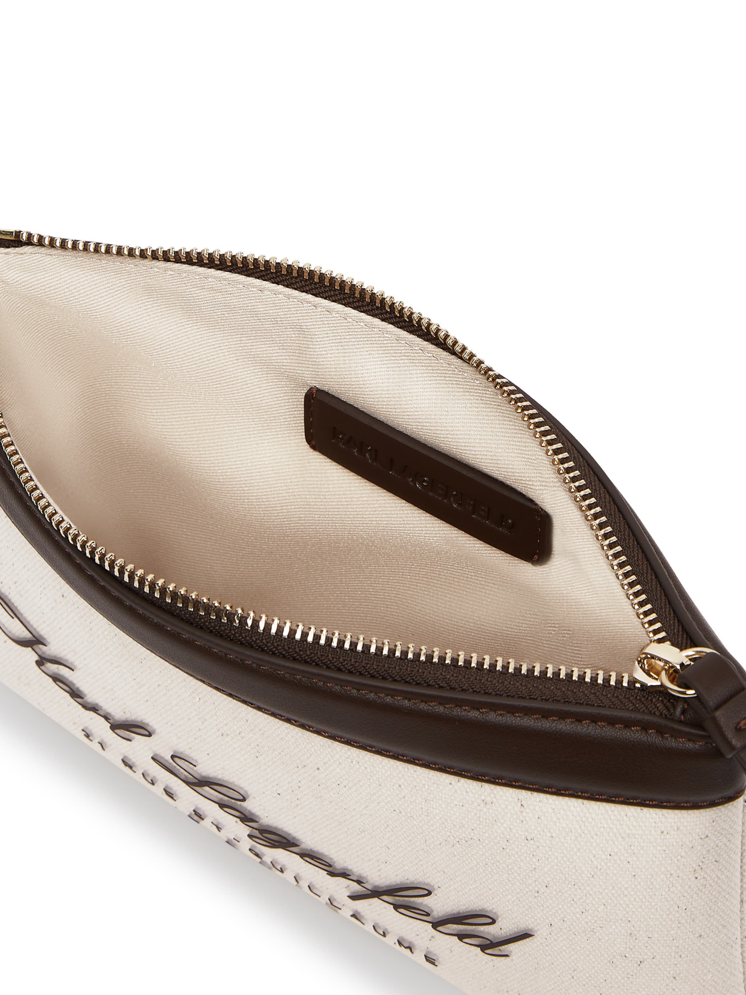 Karl Lagerfeld Косметичка 'Hotel' в Бежевый