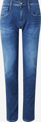 Slimfit Jeans 'ANBASS' di REPLAY in blu: frontale