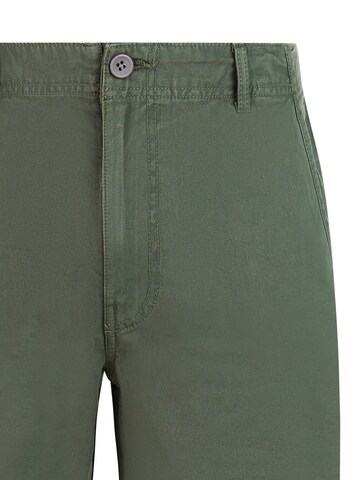 PROTEST Regular Trousers 'PRTComie' in Green