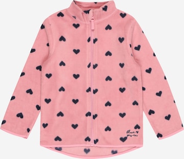 BLUE SEVEN Fleece jacket in Pink: front