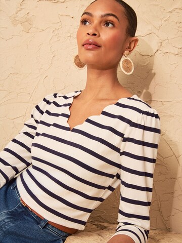 love & roses - Camiseta en beige