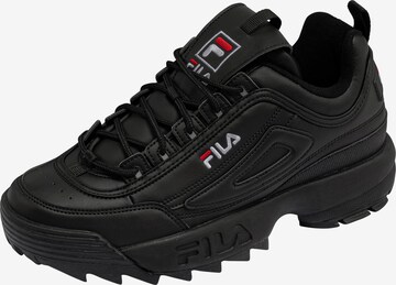 FILA - Sapatilhas baixas 'Disruptor' em preto