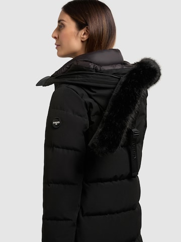 khujo - Casaco de inverno em preto: atrás
