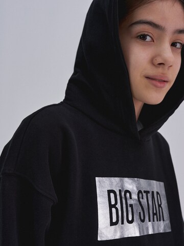 BIG STAR Sweatshirt 'TULIPA' in Zwart