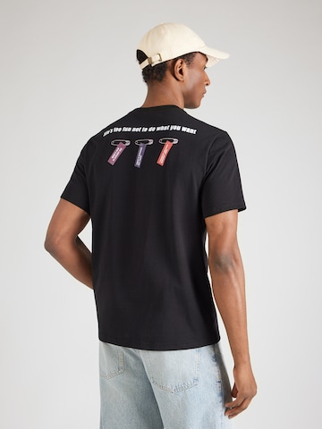 UNITED COLORS OF BENETTON Bluser & t-shirts i sort: forside