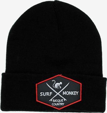 Surf Monkey - Gorros em preto: frente
