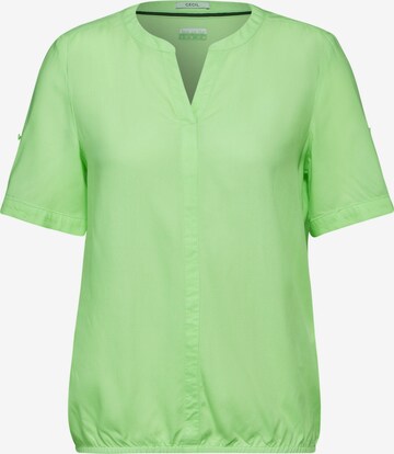 CECIL Blouse in Green: front