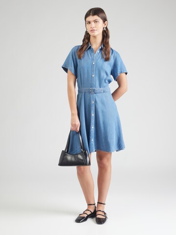 HUGO Shirt dress 'Kastami' in Blue: front