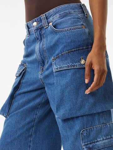 ONLY - Loosefit Pantalón vaquero cargo 'Jamey' en azul