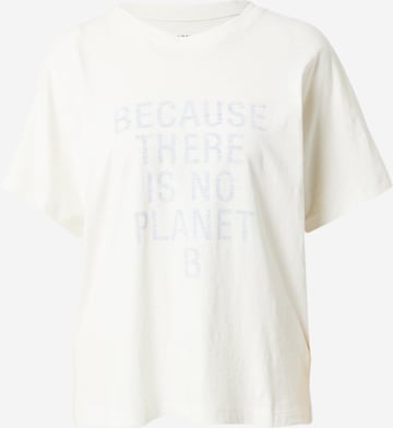 ECOALF Koszulka 'STAALF' w kolorze biały: przód
