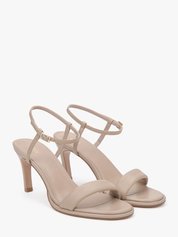 Estro Sandaler '529-07' i beige: forside