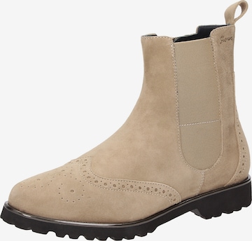 SIOUX Chelsea boots ' Meredith-751-H ' in Beige: voorkant