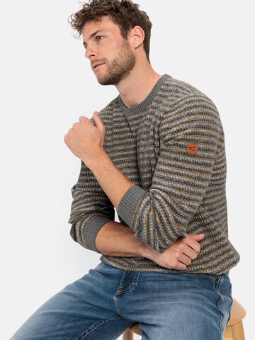 CAMEL ACTIVE Sweater 'Mouline' in Grey