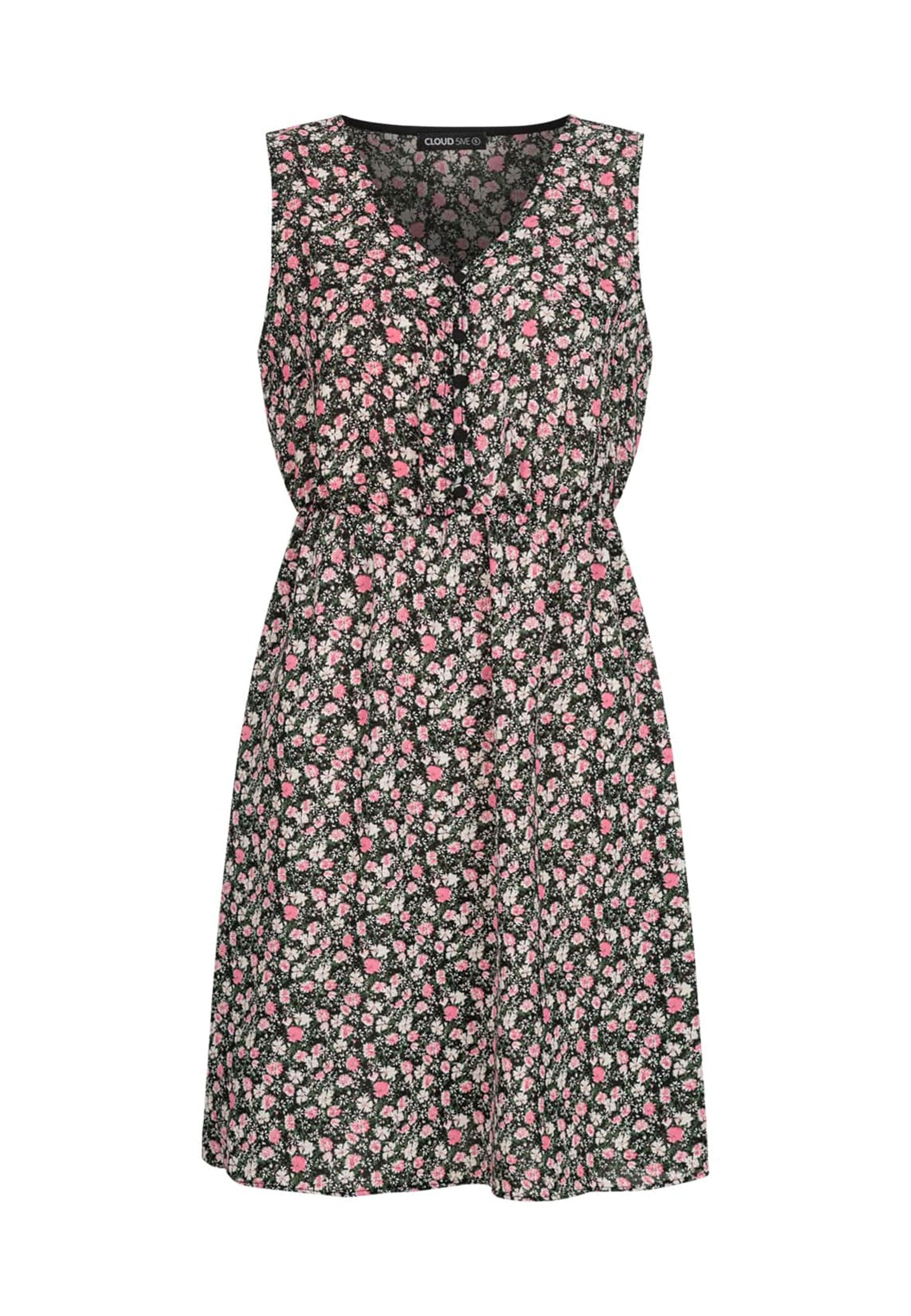 Cloud5ive Dress in Black: front