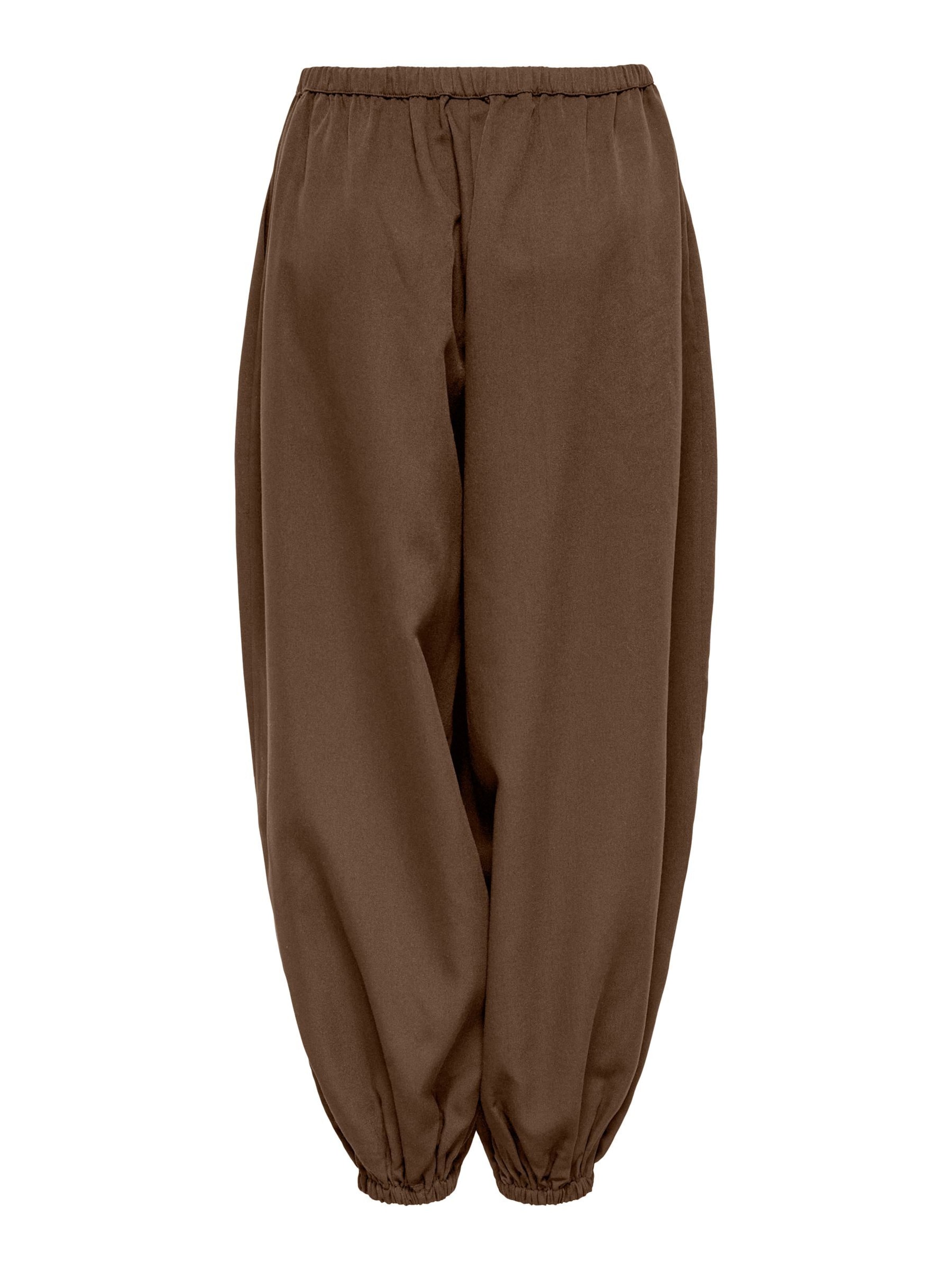 JDY Tapered Harembroek 'JDYPaloma' in Bruin