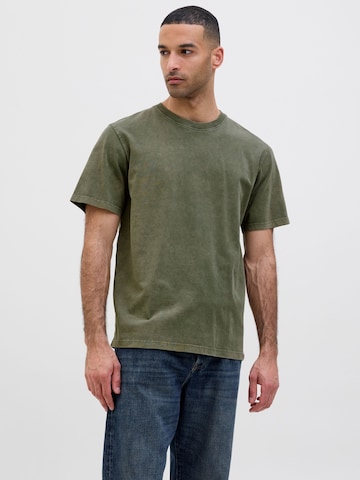 R.D.D. ROYAL DENIM DIVISION Bluser & t-shirts i grøn: forside