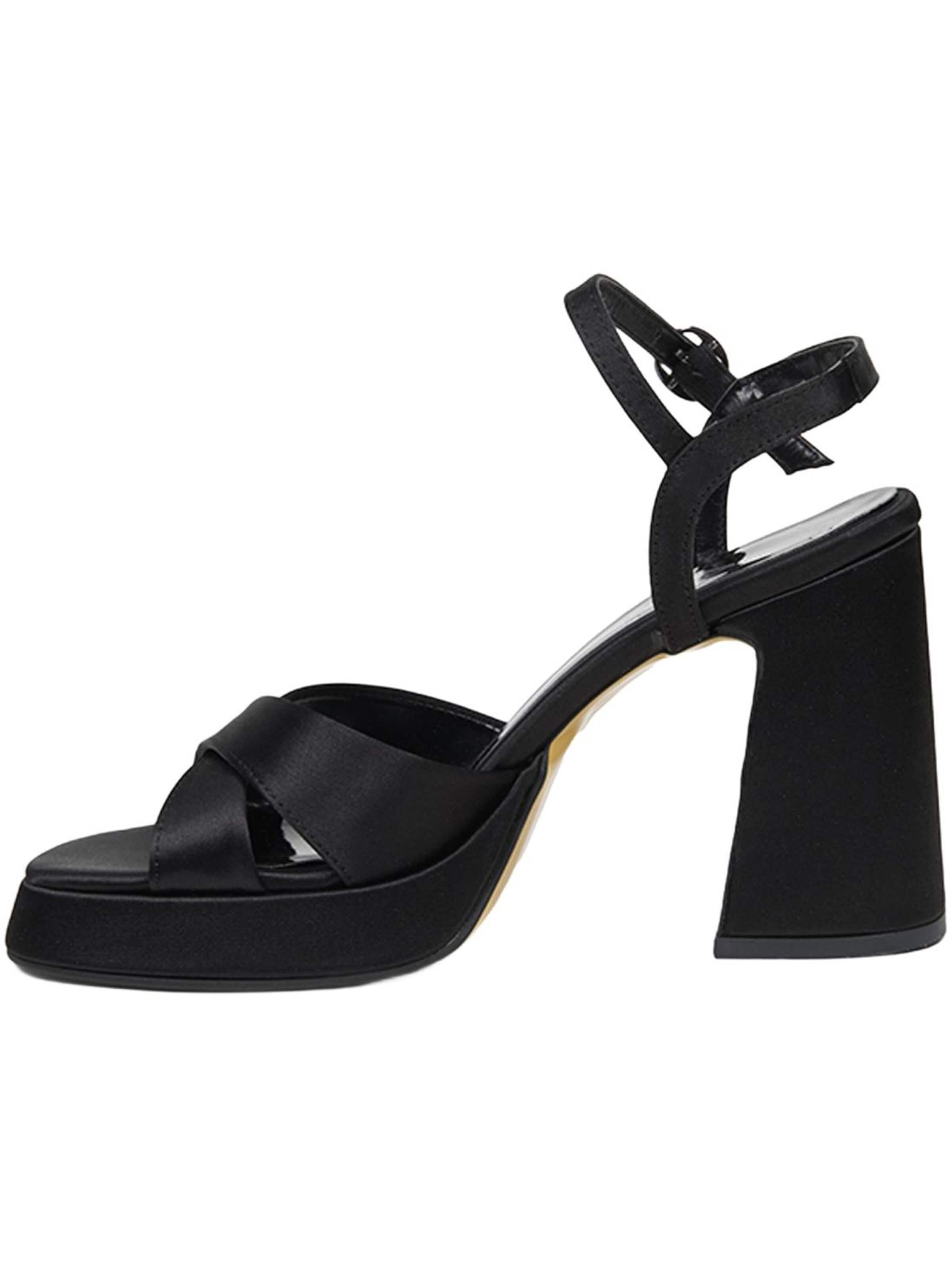 Desa - Sandalias con hebilla 'Slingback-Pumps' en negro