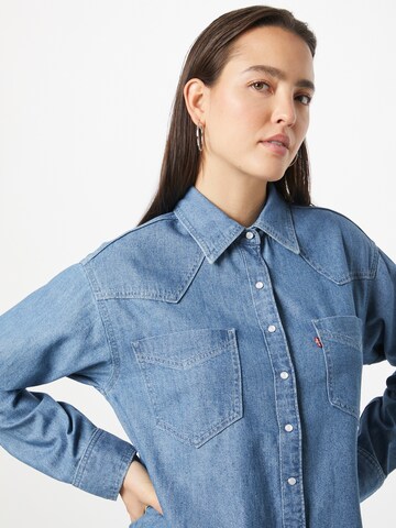 LEVI'S ® Bluse 'Donovan Western Shirt' in Blau