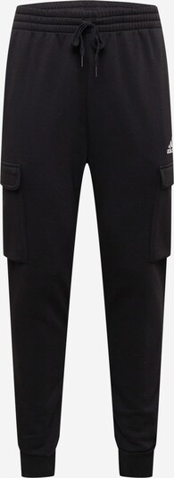 Pantaloni sportivi 'Essentials' ADIDAS SPORTSWEAR di colore nero / bianco, Visualizzazione prodotti