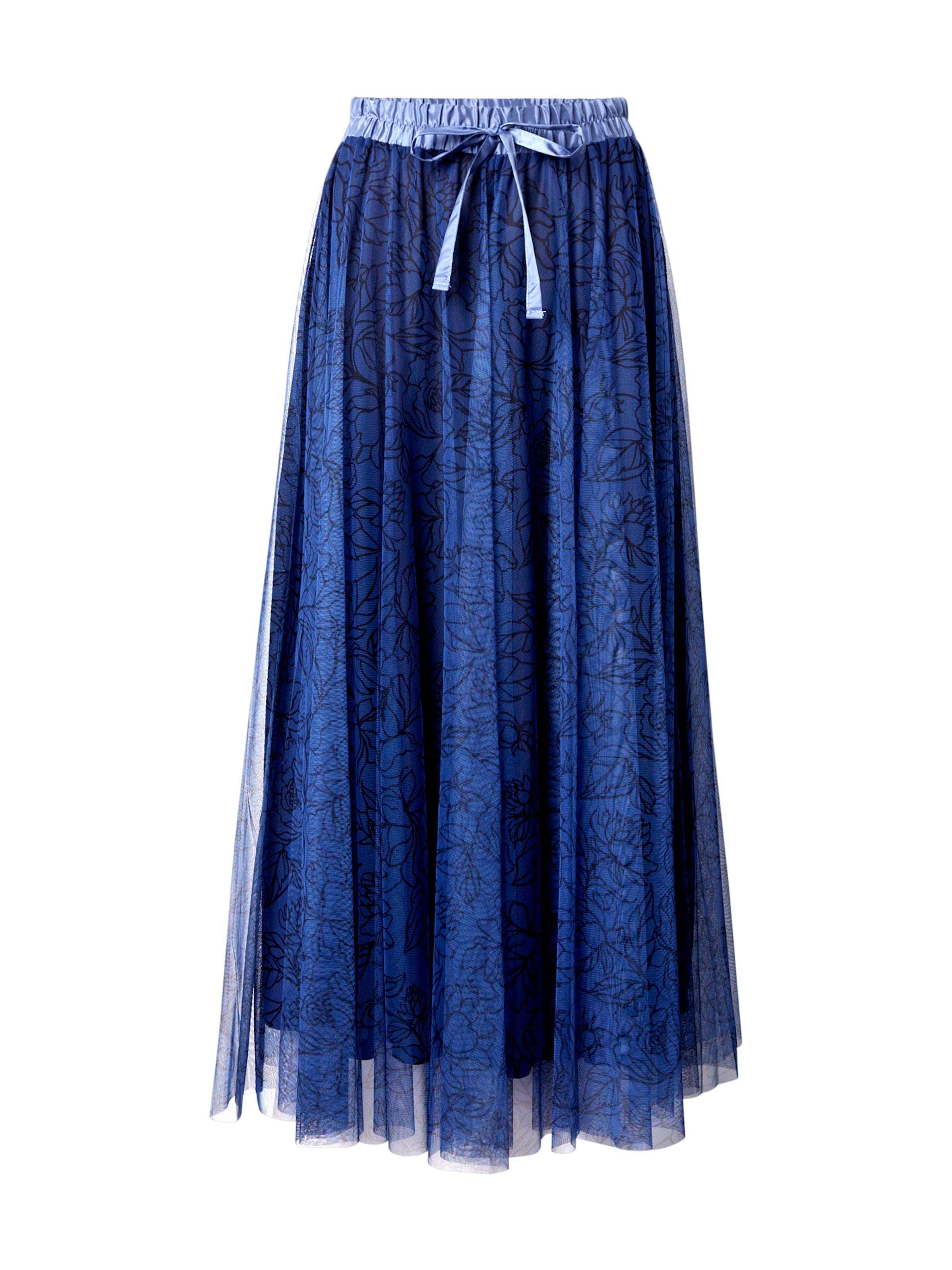 MORE &amp; MORE - Saia em azul: frente