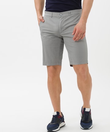 BRAX Regular Chino Pants 'Bozen' in Grey: front