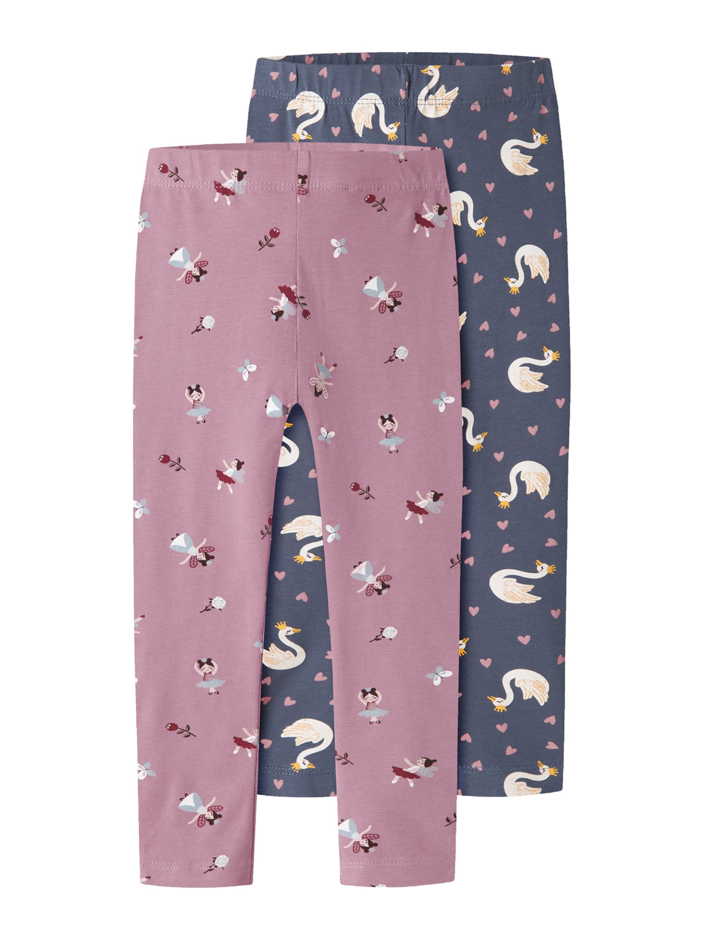 NAME IT Skinny Leggings 'NMFVIVIAN' in Blauw: voorkant
