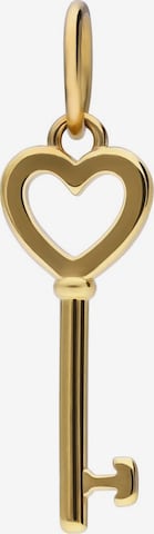 Lucardi Pendant in Gold: front